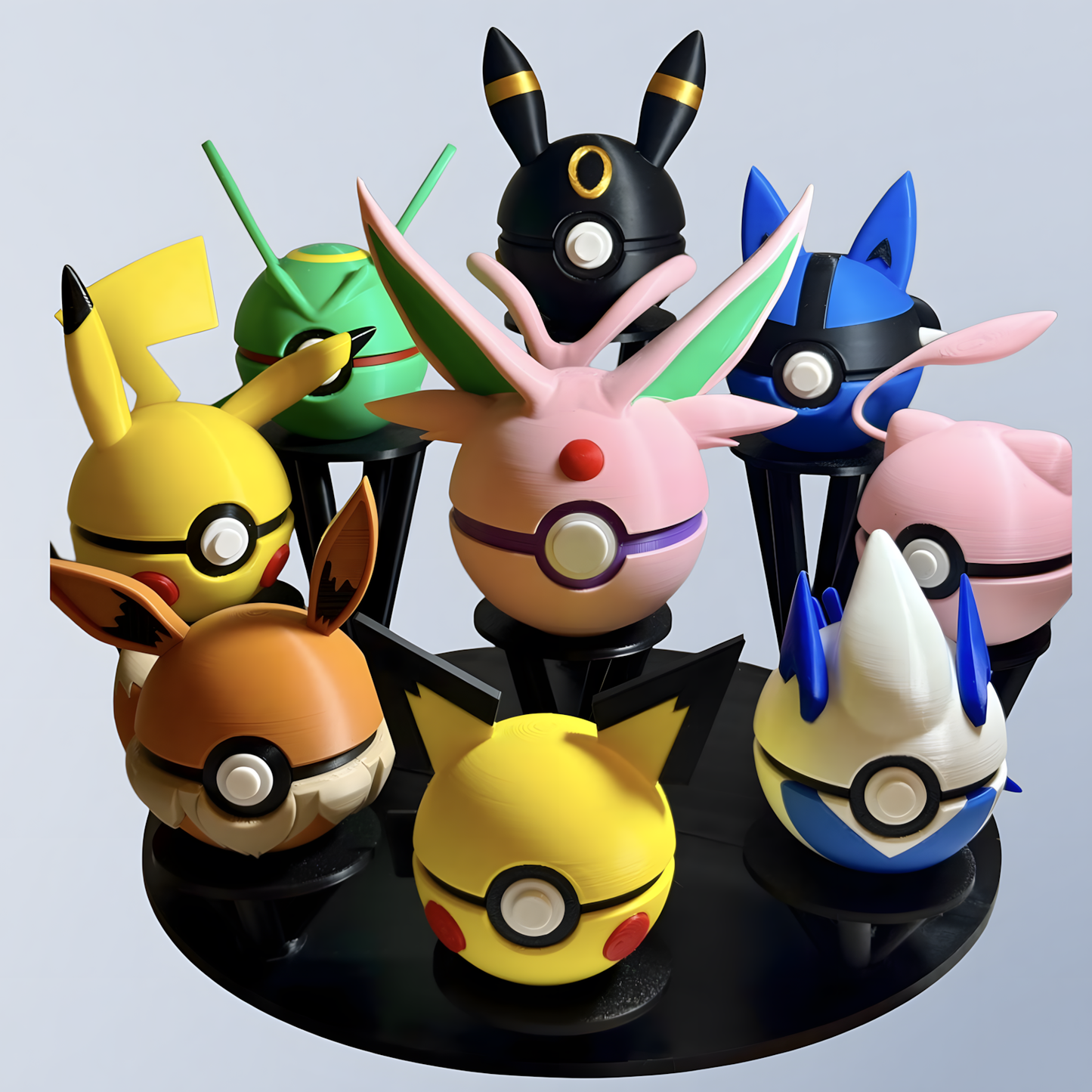 Soporte Circular para 9 Pokévoids